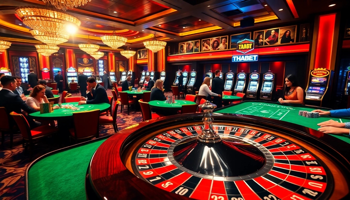 Experience the excitement of online gambling at https://thabethome.com/ with professional players at the casino.
