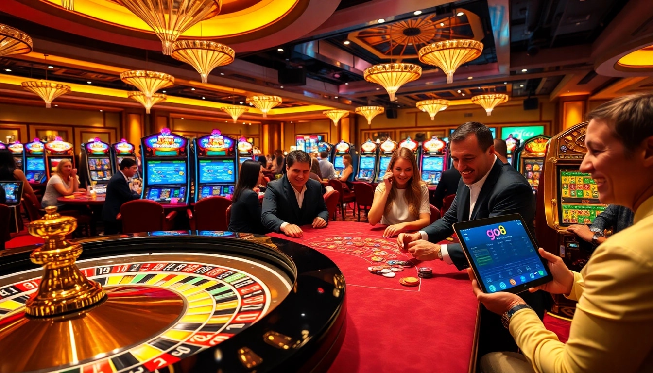 Experience the excitement of go8’s vibrant casino scene with thrilling gambling activities.