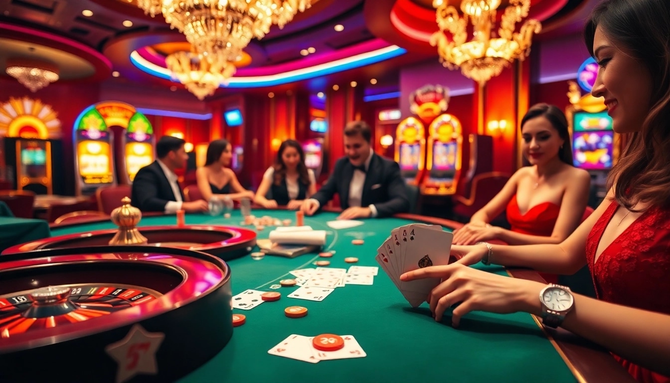 Experience the excitement of nhà cái 58WIN at a luxurious casino table.