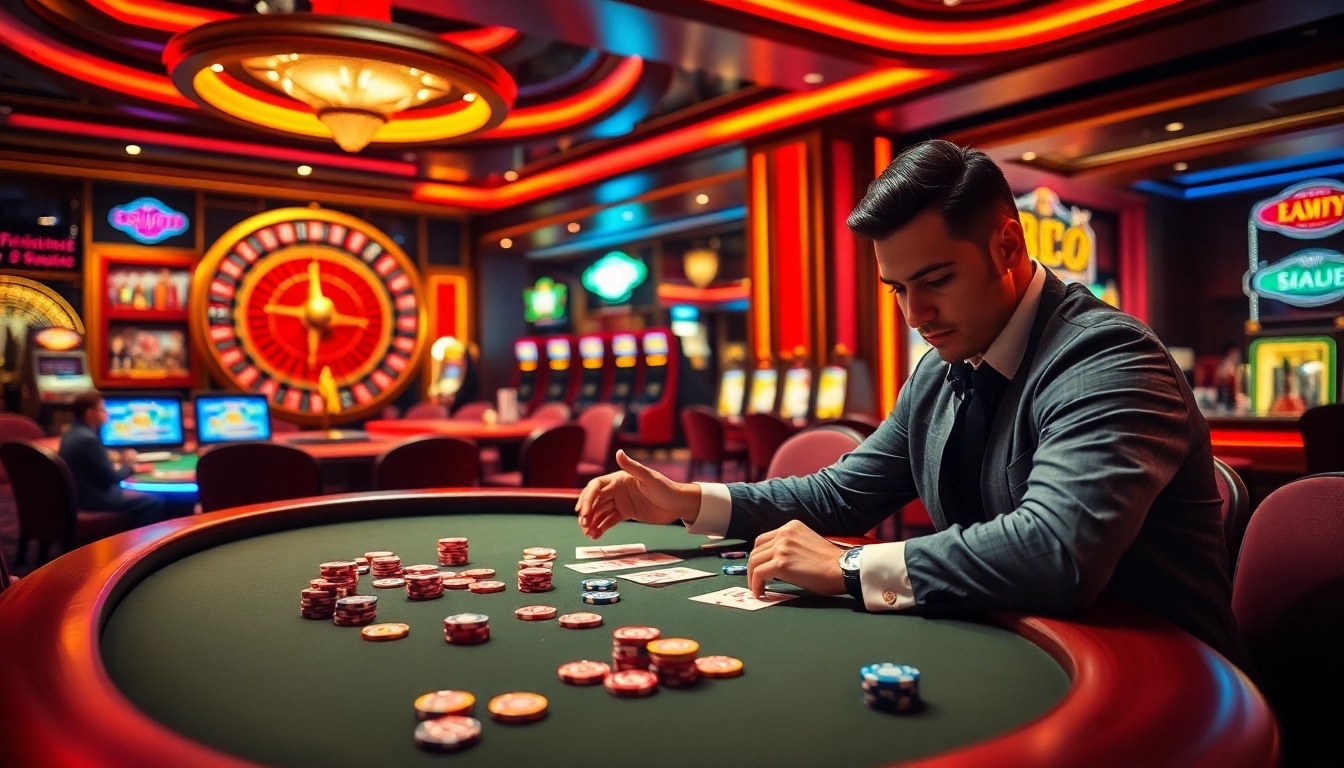 Experience thrilling gameplay at https://lsa.jp.net/ with exciting poker matches and luxurious casino ambiance.