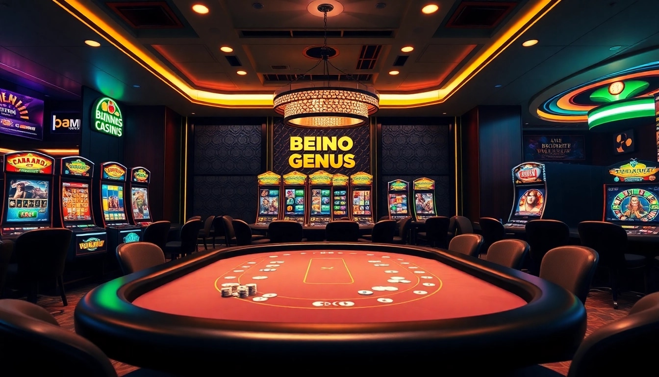 Experience high-stakes action at https://bem88v.com/ with luxurious poker tables and vibrant slot machines.