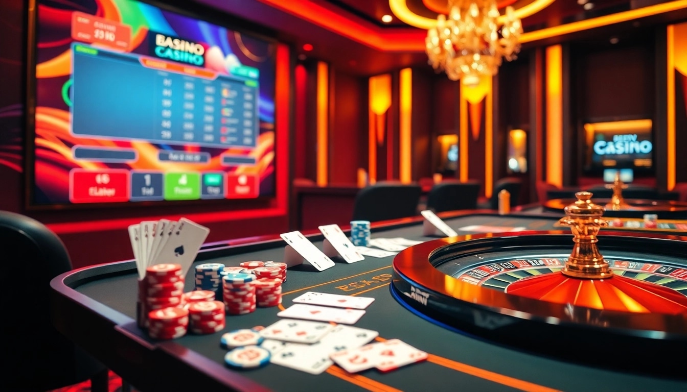 Experience the thrill of nhà cái 8XX with engaging online gambling elements and vibrant casino visuals.
