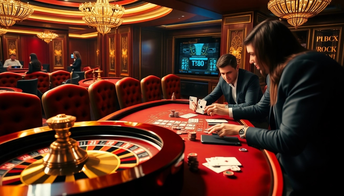 Experience the excitement at TT88 casino with vibrant tables and high-stakes poker games.