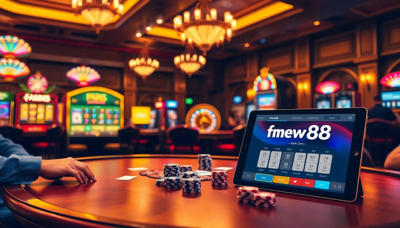 Experience the excitement of gambling at https://fnew88.com/ with poker, slots, and roulette.