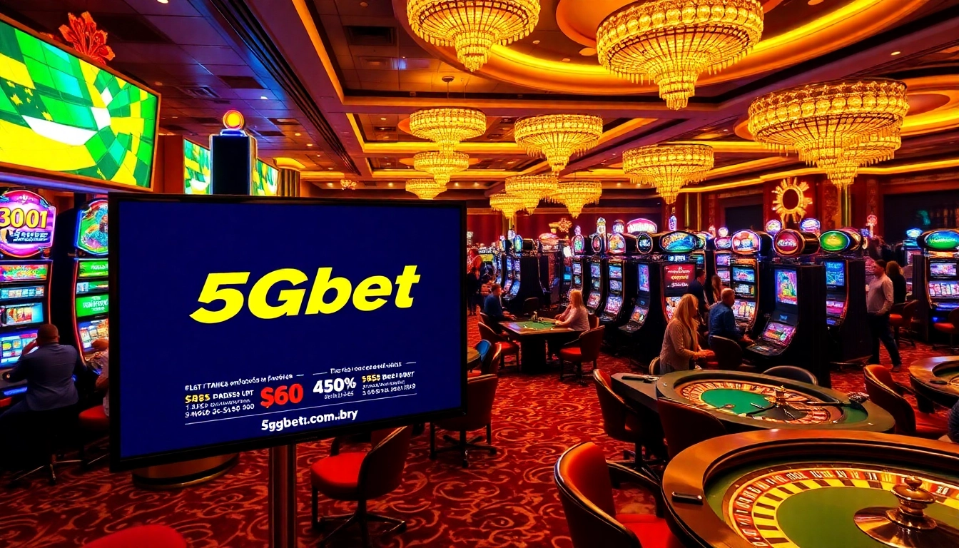 Experience excitement at 5gbetbr.com.br with vibrant casino games and thrilling promotions.