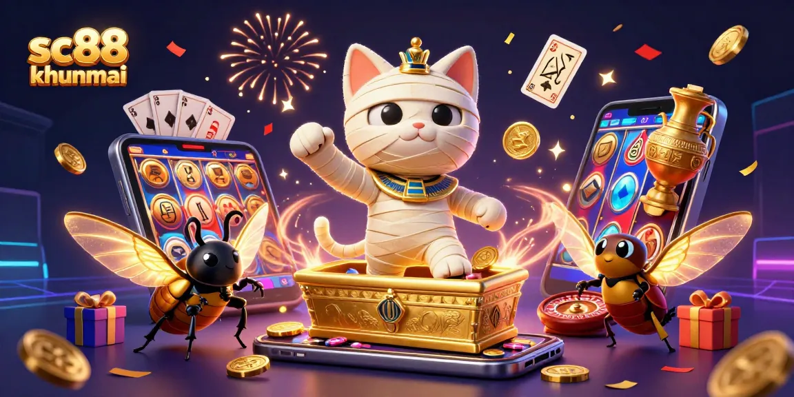 Play exciting casino games with sc88 khuyenmai bonuses, featuring lively characters and vibrant elements.