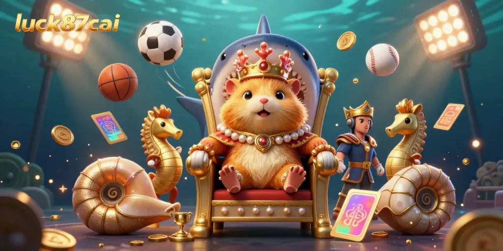Experience thrilling sports betting adventures at luck87cai with vibrant 3D characters and dynamic gameplay elements.
