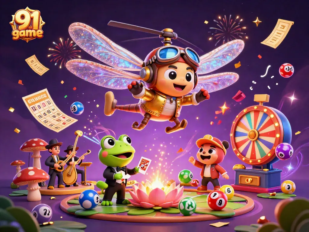 Engage in thrilling fun with the vibrant 91 club game at a lily pad casino