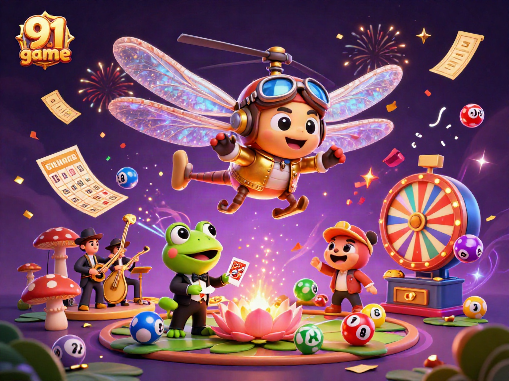 Engage in thrilling fun with the vibrant 91 club game at a lily pad casino