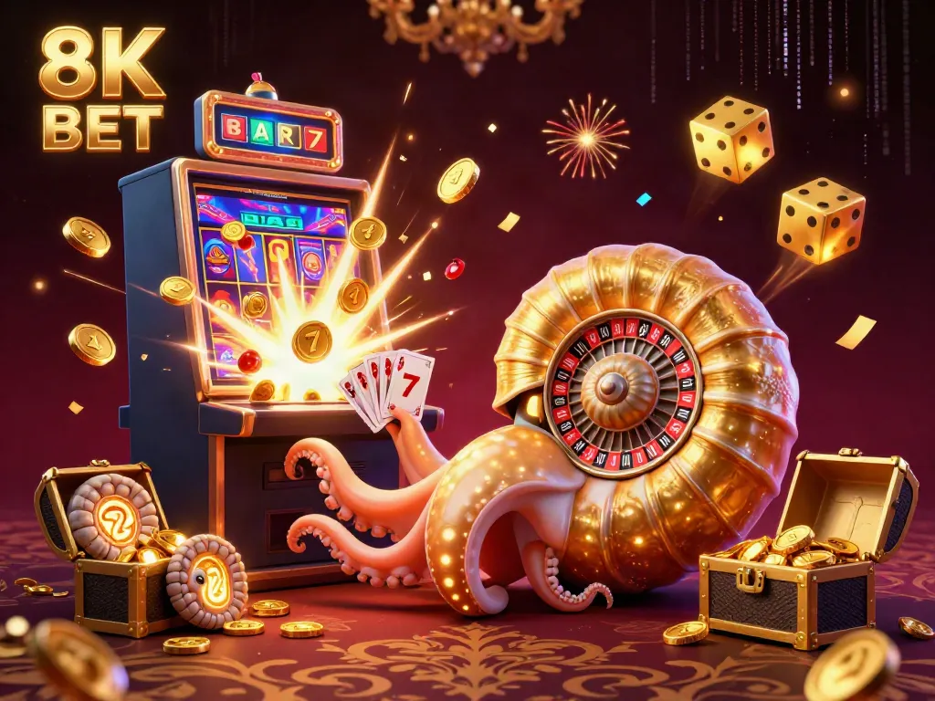 Hệ thống trò chơi trực tuyến 8K BET với nautilus khổng lồ và trò chơi hấp dẫn.