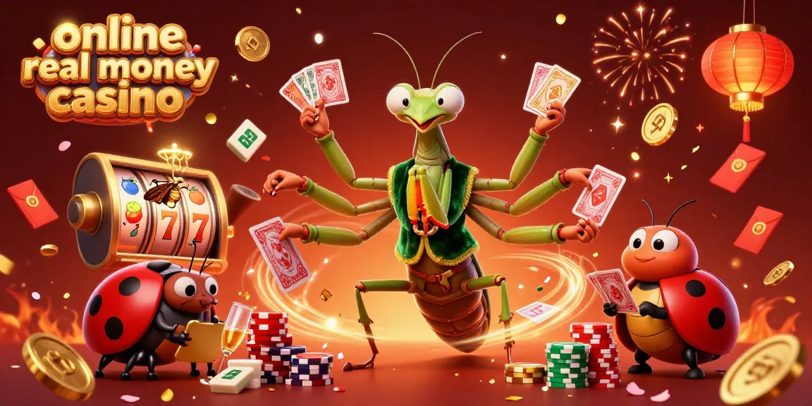 Play exciting games at an online real money casino featuring vibrant characters and dynamic elements.