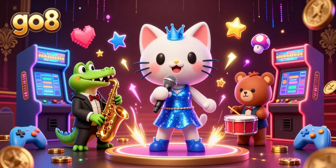 Experience excitement at go8 gaming platform with thrilling jazz, vibrant slots, and dynamic casino action.