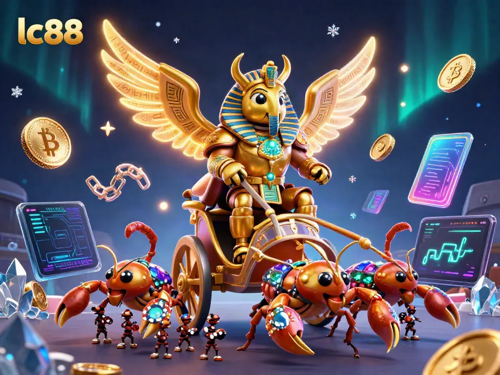 Experience exciting gameplay with LC88's vibrant online casino featuring unique characters and elements.