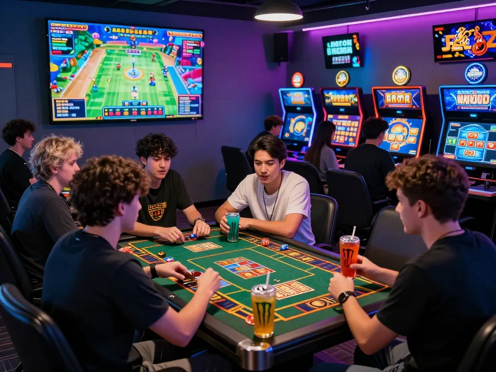 Engaged players experiencing the thrill of sun win online gaming with vibrant graphics in a lively digital platform.