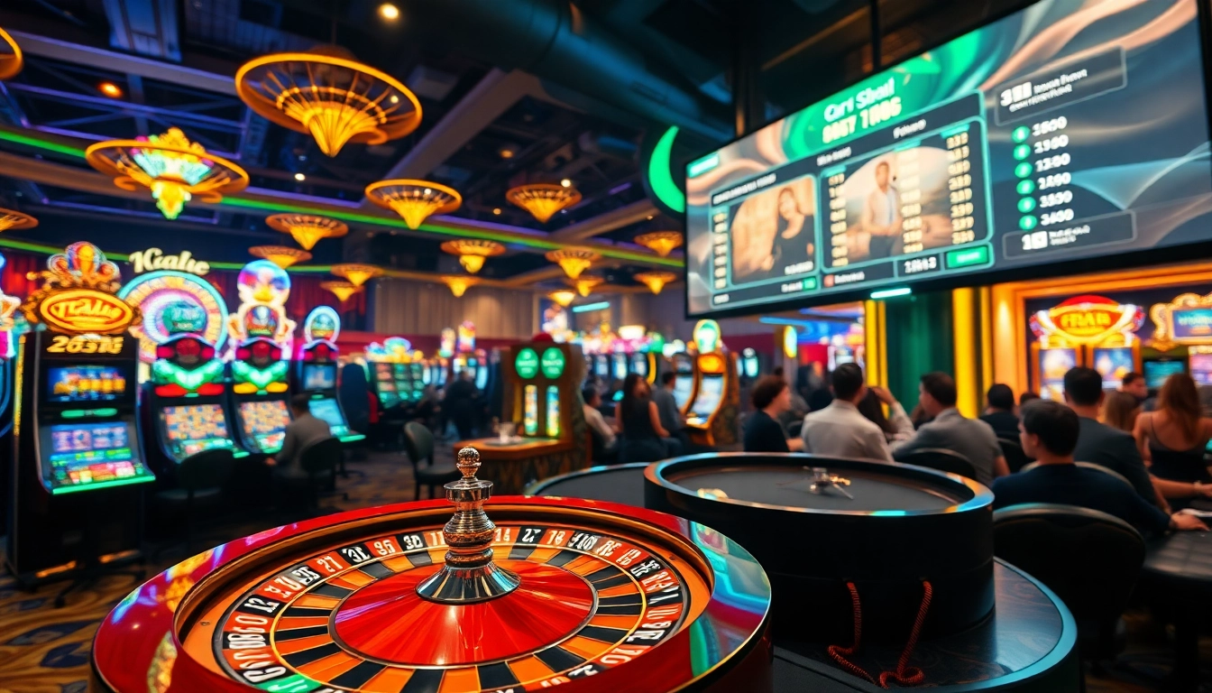 Experience excitement at F168 casino with vibrant gaming tables and thrilling roulette action.