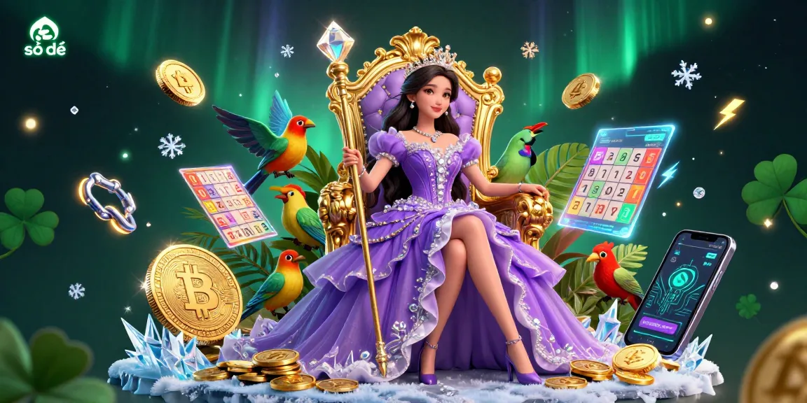 Engage in the số đề lottery game with vibrant visual elements showcasing characters and digital assets.