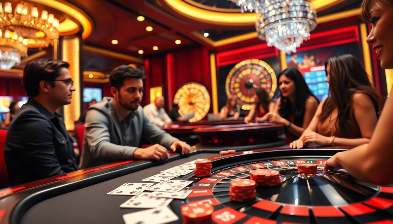 Play poker at NK 88 casino with colorful chips and modern table ambiance.