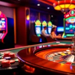 Experience the excitement of the tr88 game with engaging players and vibrant casino visuals.