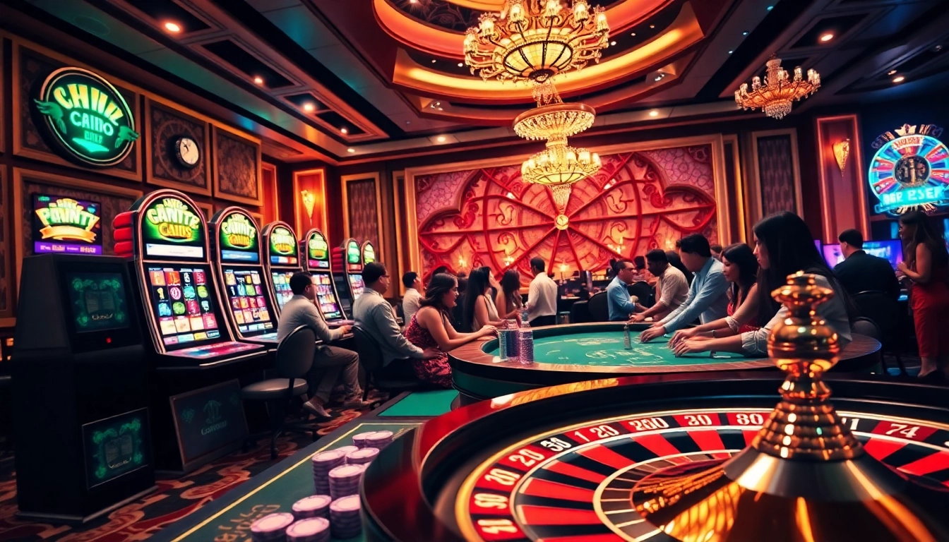 Action-packed gambling scene at https://sv388win.live with vibrant casino elements and engaging players.