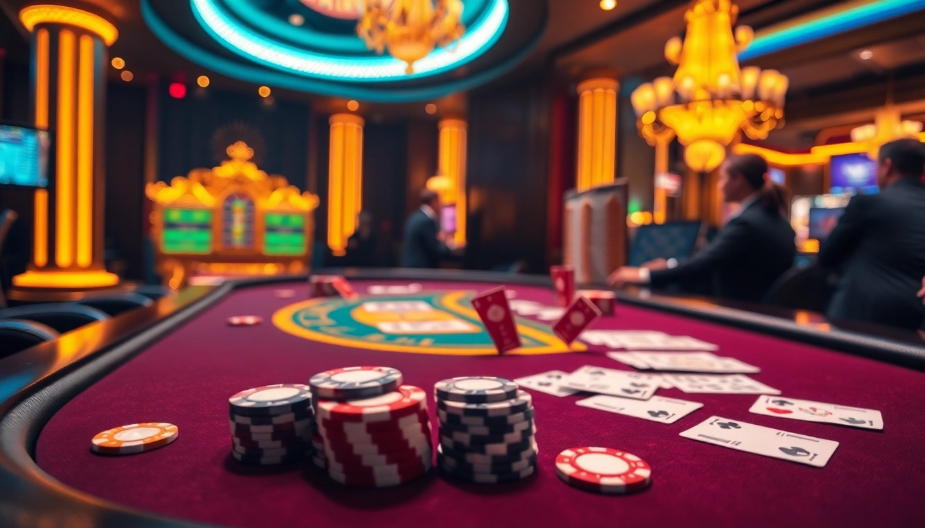 Players enjoying an exciting game at the luxurious 555winz.net casino.