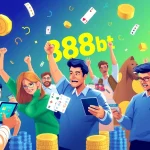 Exciting gambling scene showcasing players engaged on 888b.bet platform.