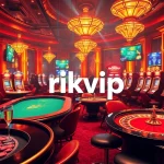 Experience thrilling gameplay at Rikvip with poker tables and exciting casino games.