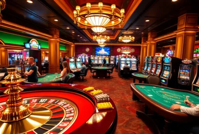 Players enjoying thrilling games at a luxurious casino, capturing the excitement of https://rr88a.us.com/ at every turn.