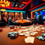 Players engage at the poker table, enjoying the thrilling atmosphere at 789club casino.