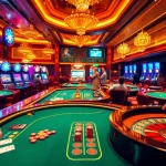 Experience the excitement of s666hn.com with players enjoying thrilling casino games on a lively casino floor.