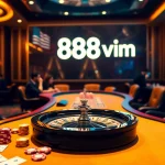 Engaging players enjoy games at an upscale casino featuring 888vi com.