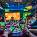 Engaging gameplay at topgamebaidoithuong.mx, showcasing players enjoying card games and potential winnings.