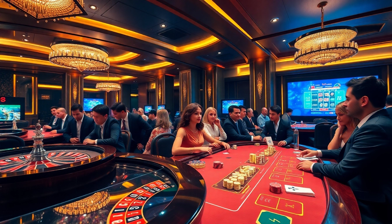 Engaged gamblers enjoying a premium gaming experience at 888new.nl casino.