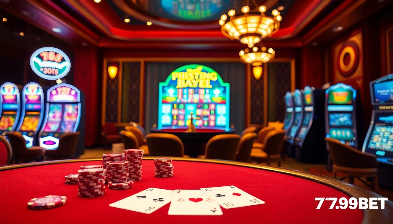 Experience the thrill of winning at 789BET's vibrant casino tables and games.
