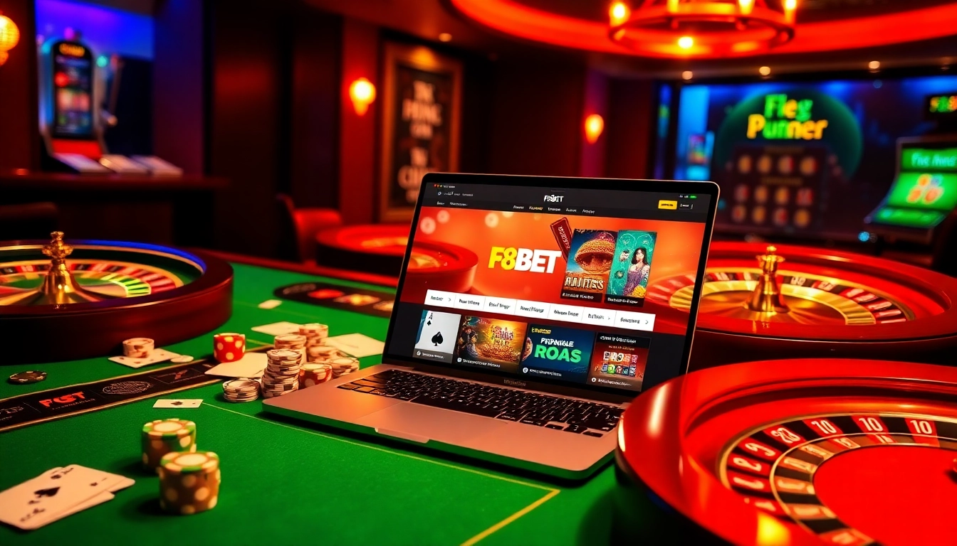 Experience thrilling online gambling at https://f8bet.net.in/ with exciting casino games and vibrant graphics.