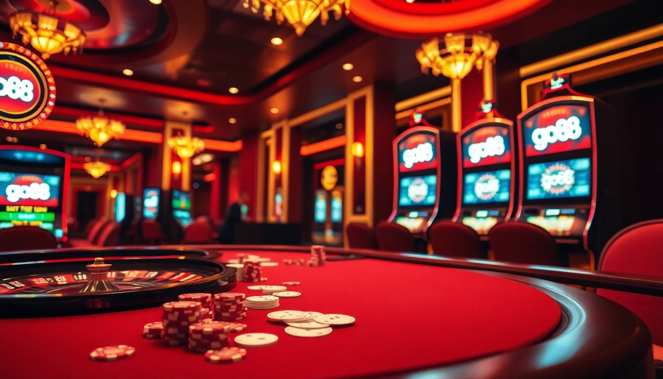 Experience thrill at a go88 online casino with vibrant games and exciting betting action.