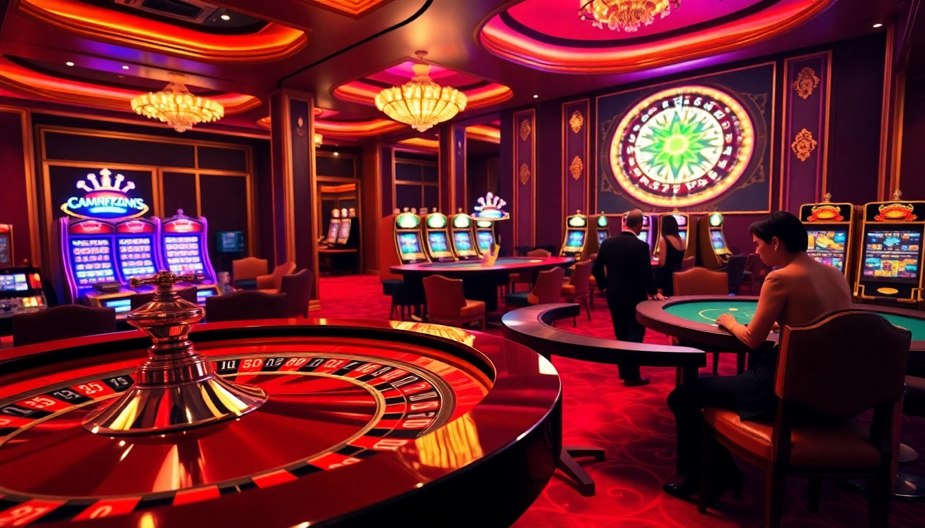 Engaged players enjoying games at 678VIP's luxurious casino, highlighting excitement and professionalism.
