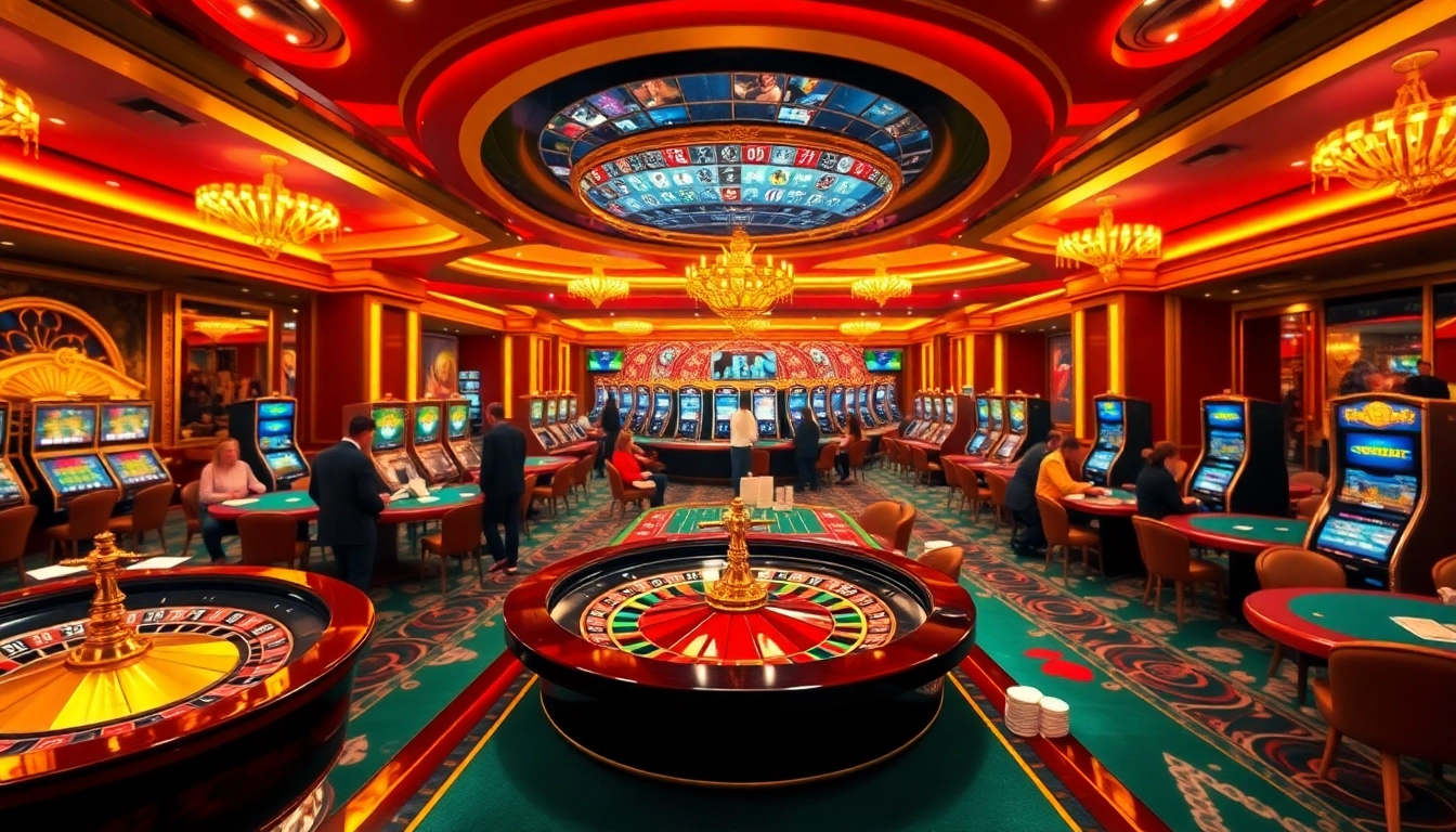 Exciting gameplay at https://immoo.net/ with vibrant casino activities featuring roulette, poker, and slots.
