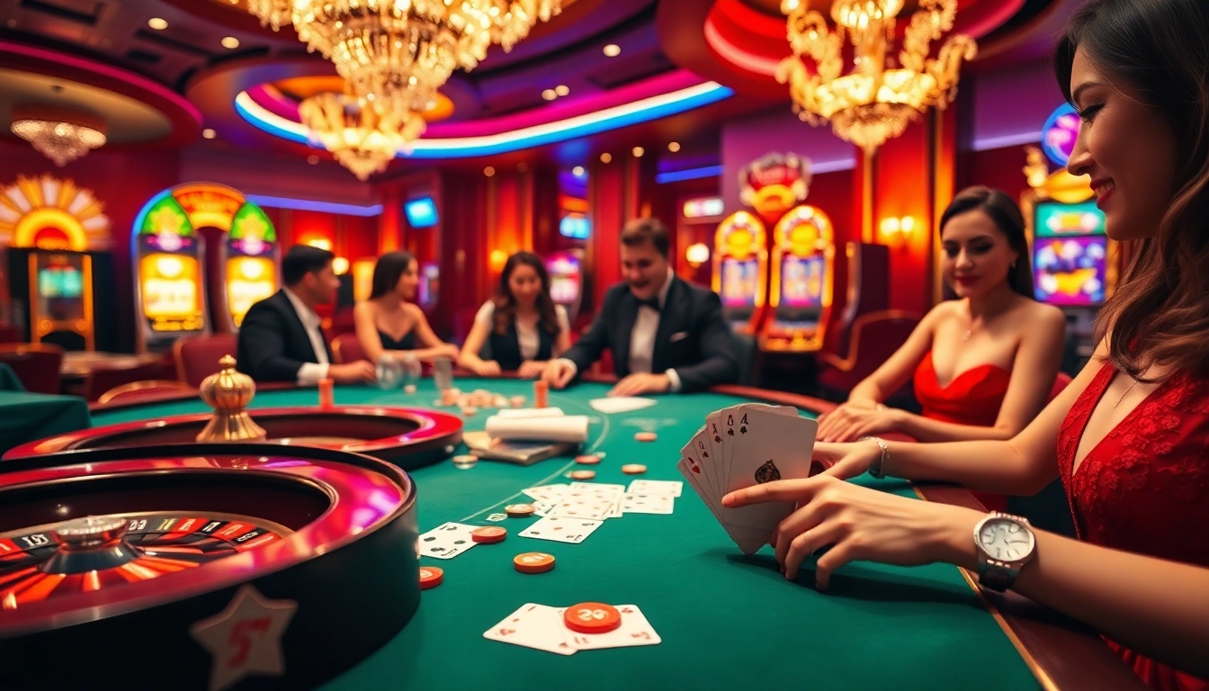 Experience the excitement of nhà cái 58WIN at a luxurious casino table.