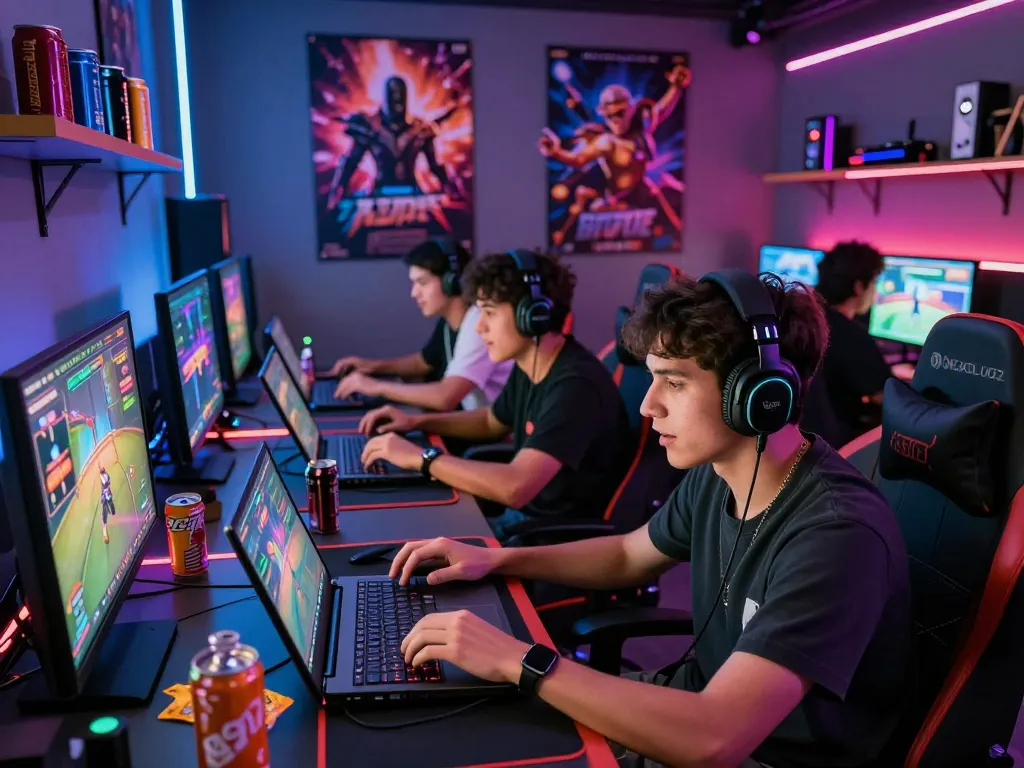 Exciting multiplayer gaming experience at https://okwin68.net/ with diverse players enjoying vibrant online casino games.