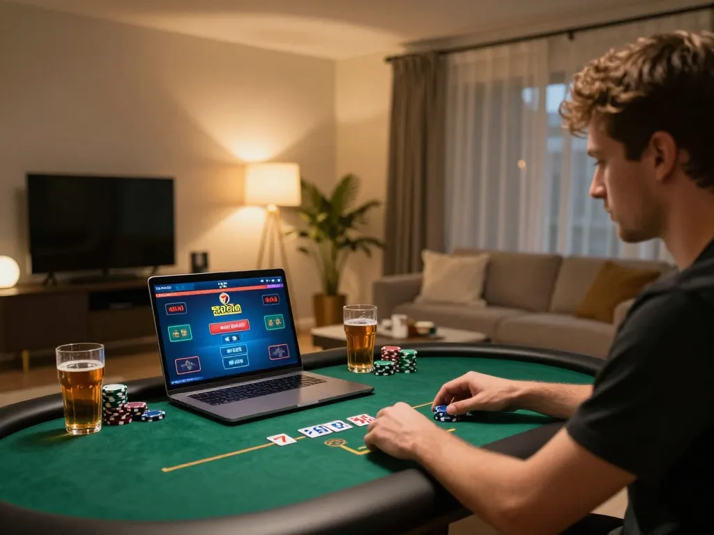 Experience thrilling gameplay at 789Club with exciting online poker in a modern setup.