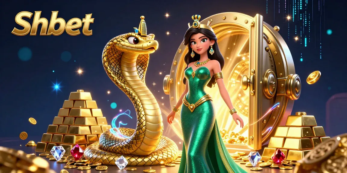 Experience thrilling wins with Shbet's vibrant casino scene featuring treasures and games.
