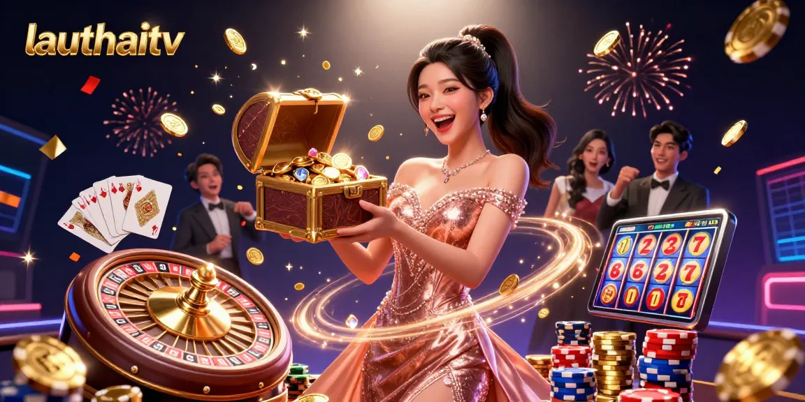 Engage with lauthaitv’s thrilling casino experience featuring dazzling treasures and casino games.