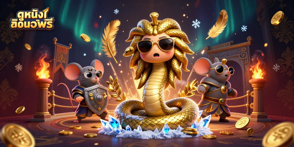 Experience ดูหนังออนไลน์ฟรี and gaming excitement with captivating visuals in this rich 3D illustration.