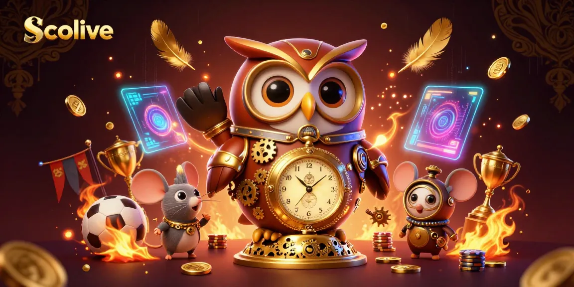 Socolive offers thrilling sports betting experiences in a vibrant animated scene with dynamic elements.