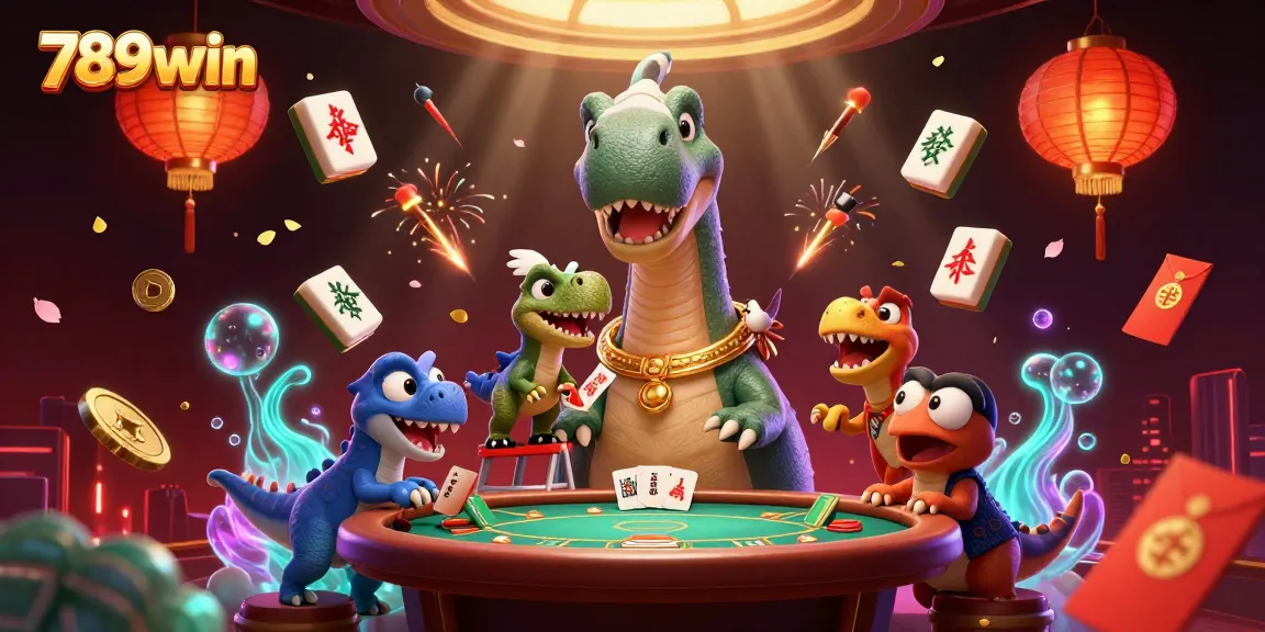 Experience thrilling games at 789win with a vibrant casino atmosphere featuring exciting characters and dynamic elements.