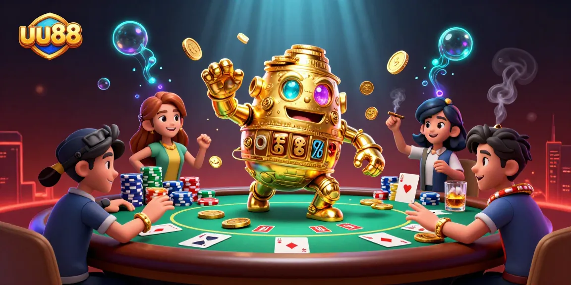 Engage with uu88's captivating online casino experience featuring dynamic poker action and exciting game elements.